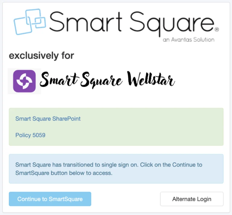 Smart Square Wellstar Login