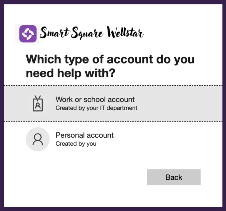 Smart Square account Selection